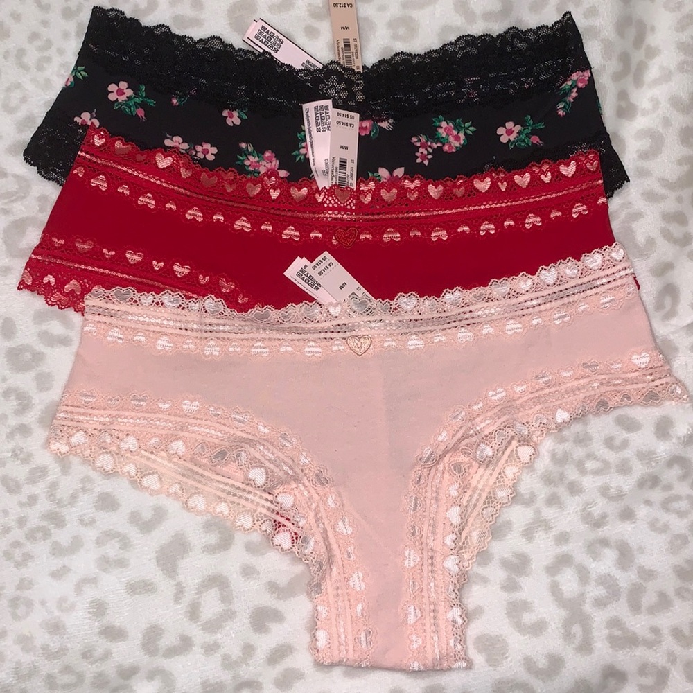 Victoria’s Secret Lace-Trimmed Cheeky Panties